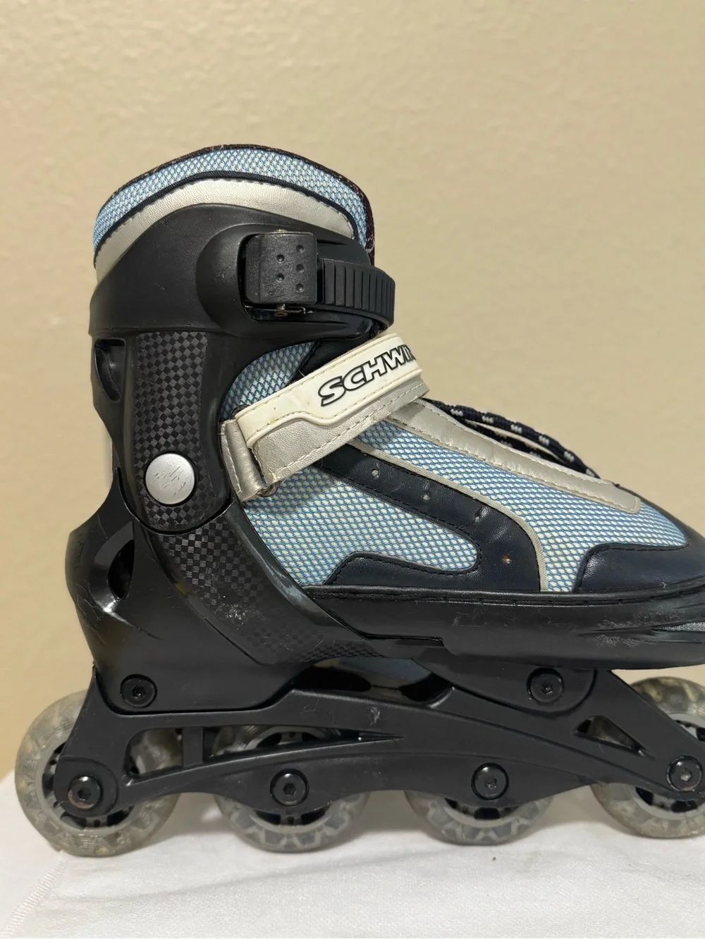 Schwinn Light Blue and Black Kids Inline Skates